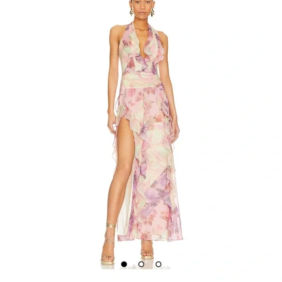 NBD | Dresses | Divya Floral Halter Maxi Dress Nbd Revolve | Poshmark NBD | Dresses | Divya Floral Halter Maxi Dress Nbd Revolve | Poshmark